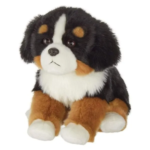 Plush Stuffed Bernese Mountain Puppy Dog Bernie