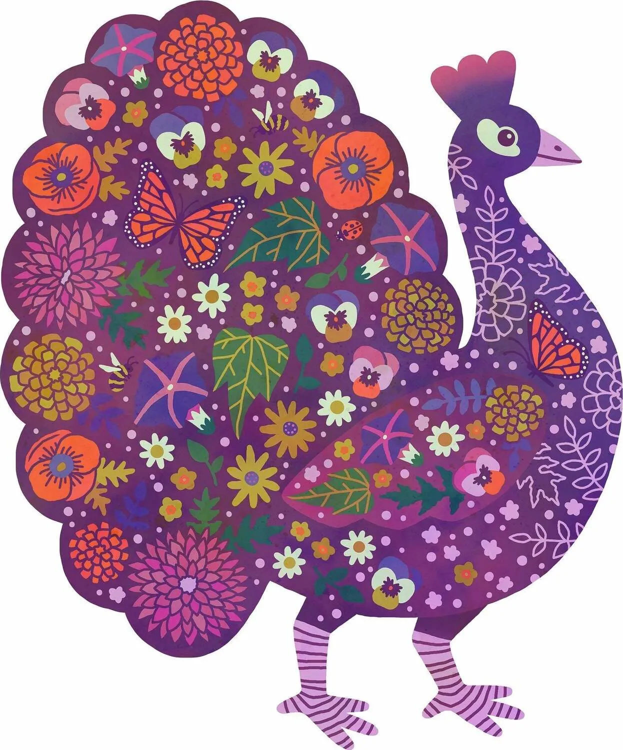 Puzz' Art Peacock 500 pc Puzzle