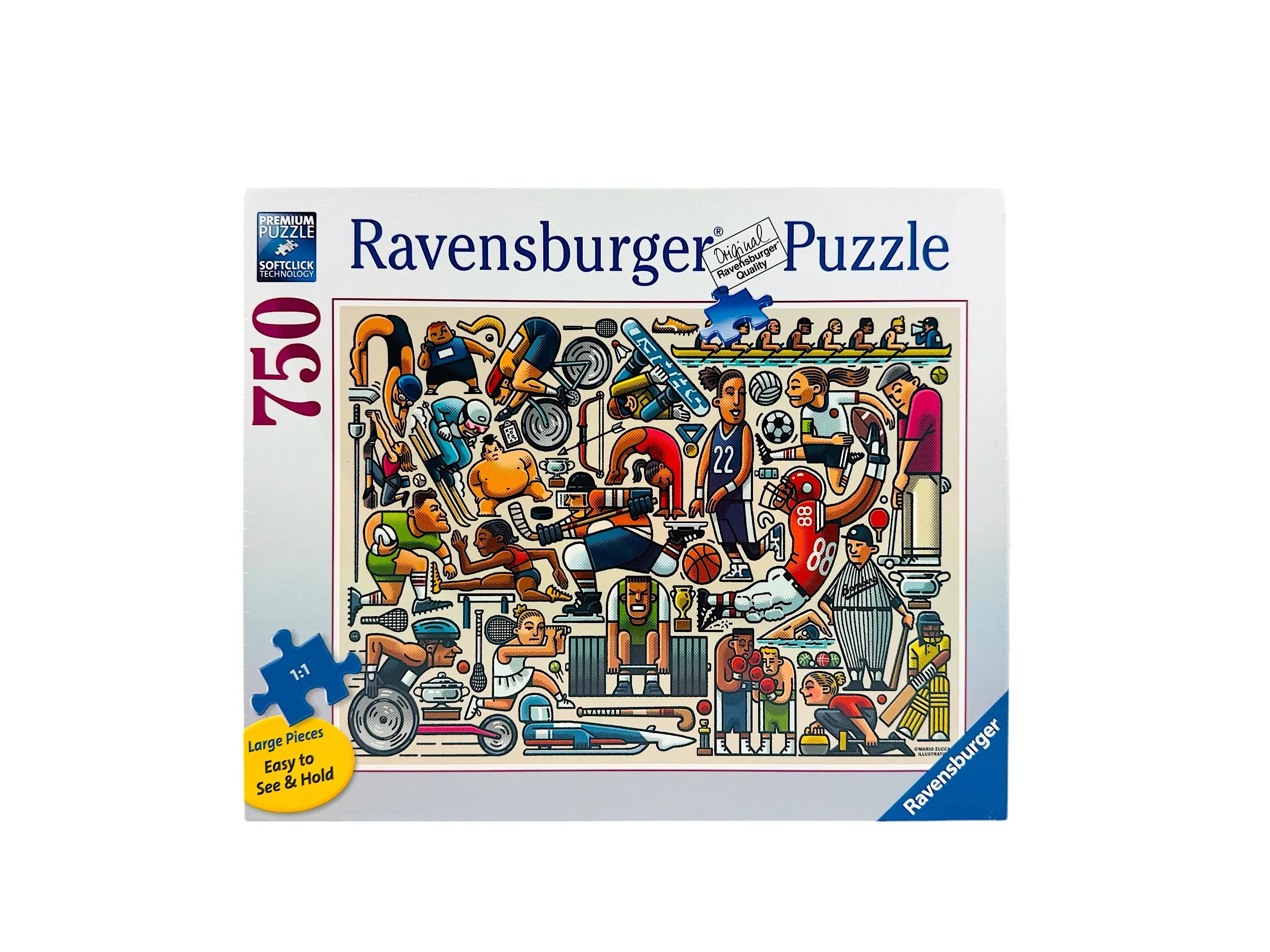 Ravensburger Puzzle - Athletic Fit 750 Extra Large Format