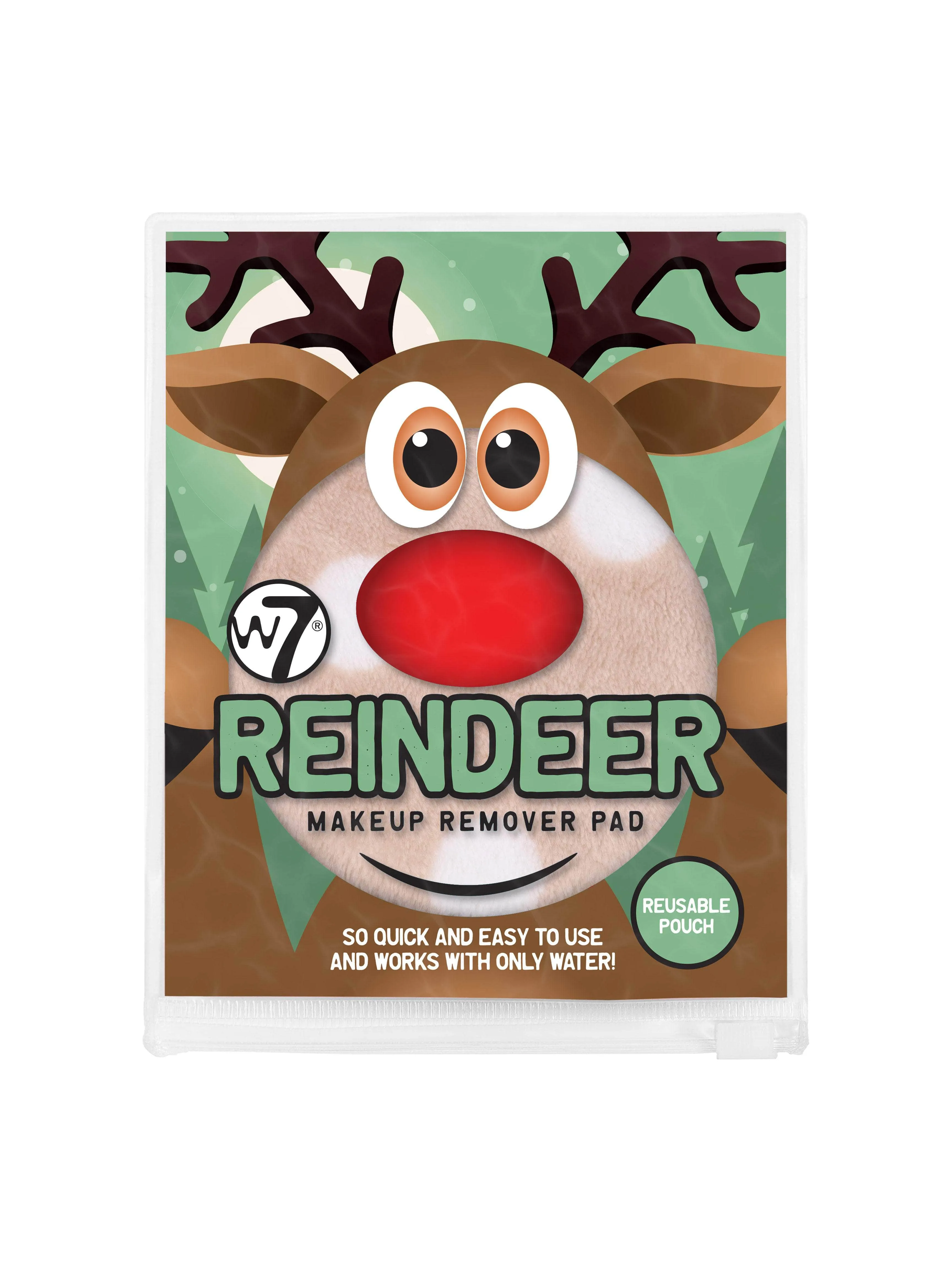 Reindeer Makeup Remover Pad