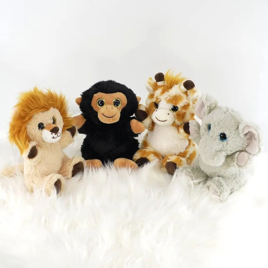 Set of 4 Wild Animal Toys