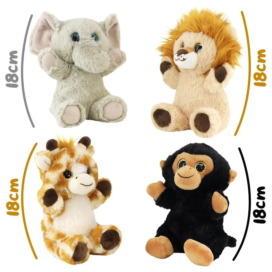 Set of 4 Wild Animal Toys