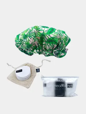 Shower & Spa Set - Palm Print