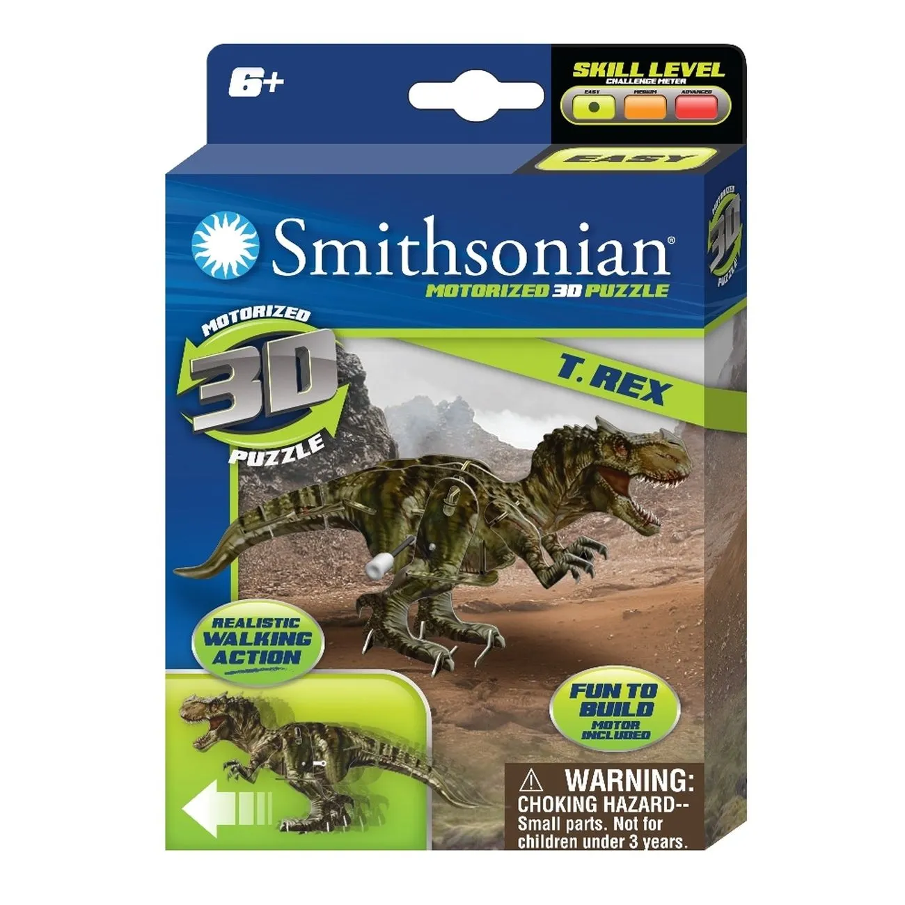 Smithsonian Motorized 3D Puzzle Dinosaurs T.Rex