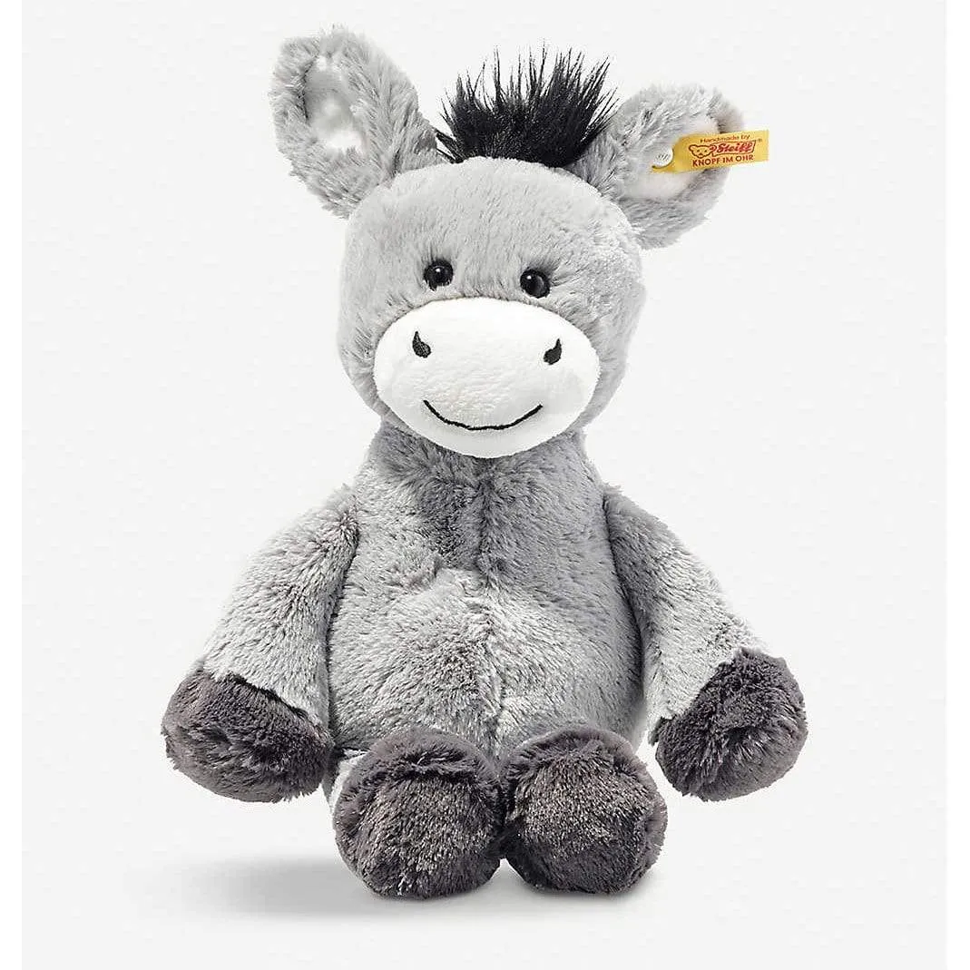 Steiff Cuddly Friends Dinkie Donkey Grey 30cm