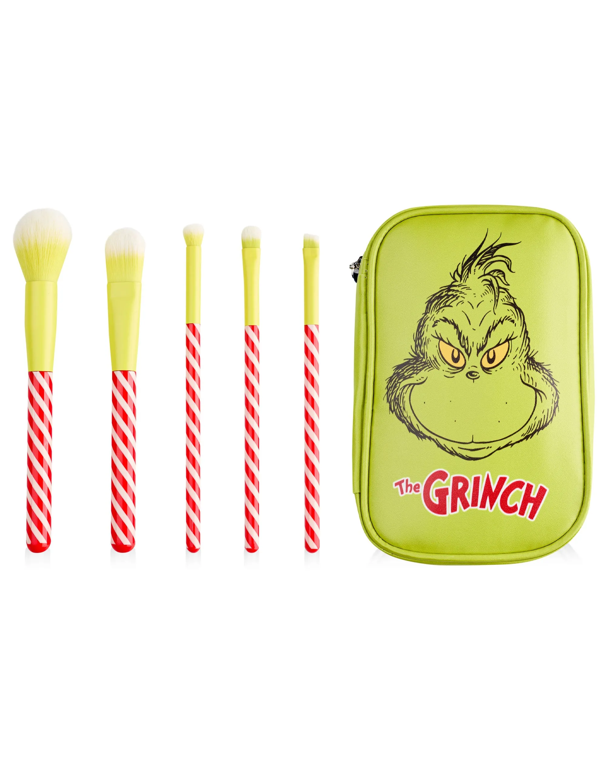 The Grinch Womens Makeup Brush Set