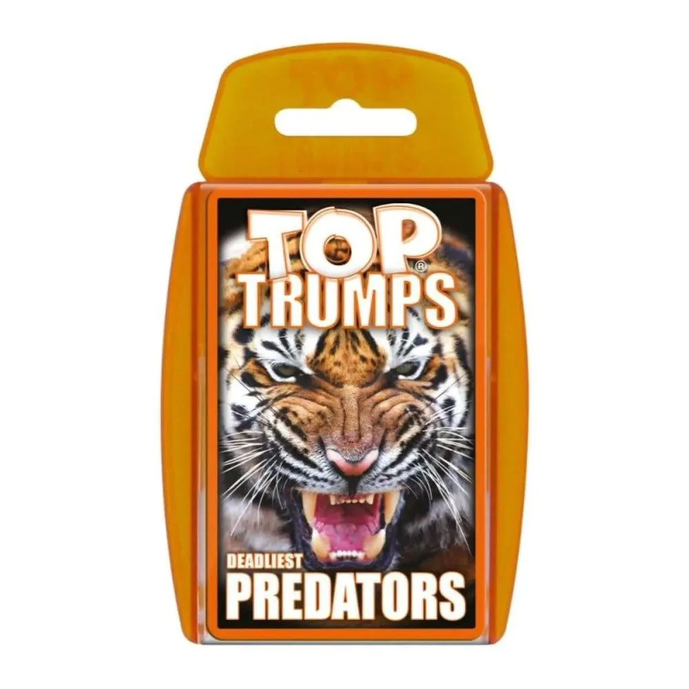 Top Trumps Predators Card Game