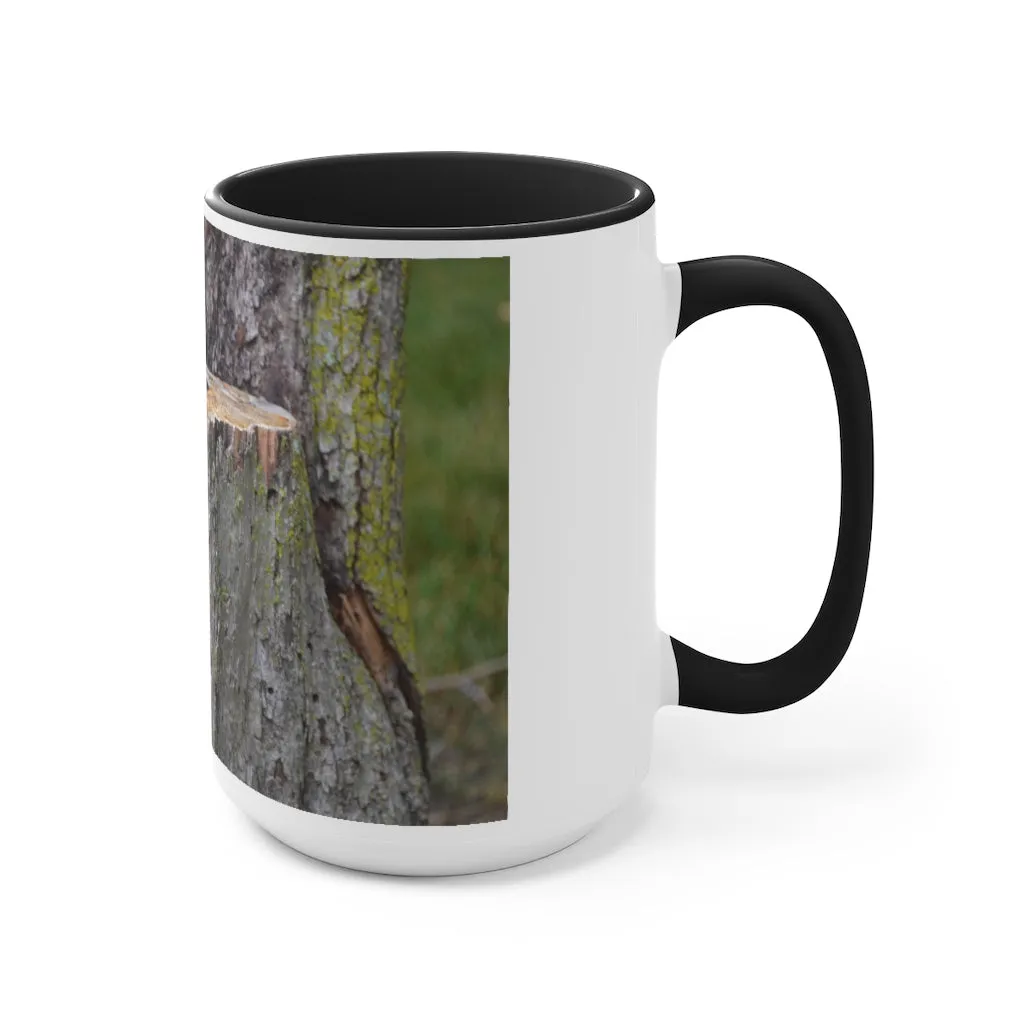 Tree Stump Accent Mug