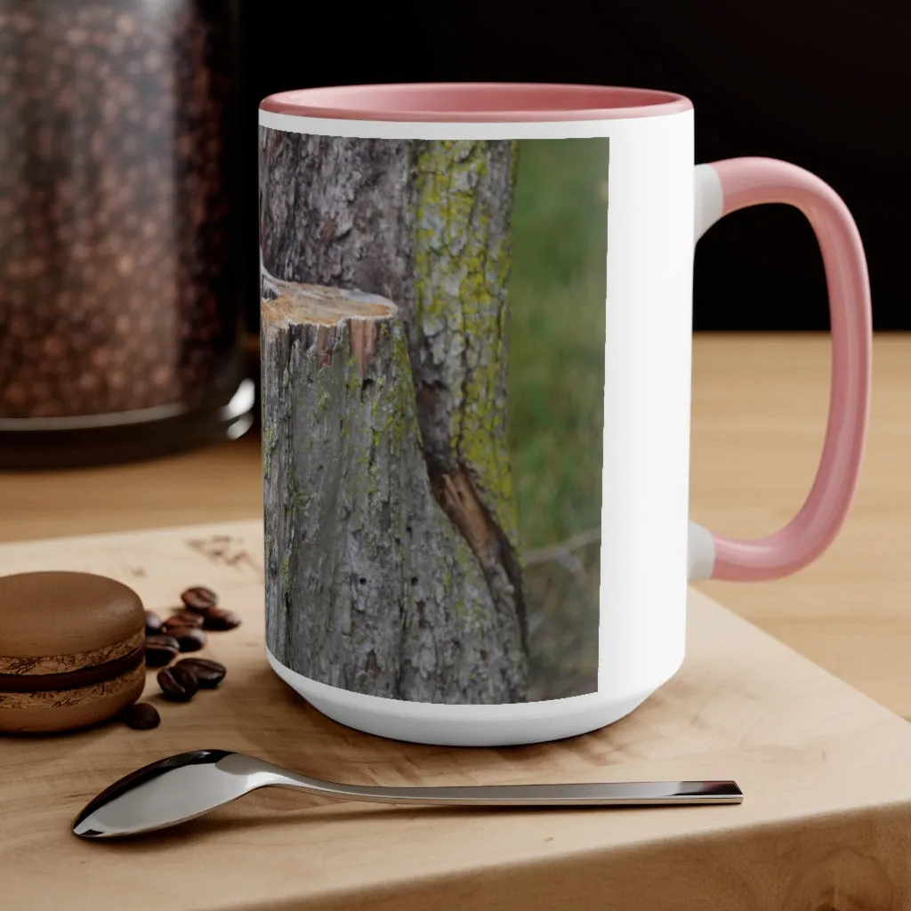 Tree Stump Accent Mug