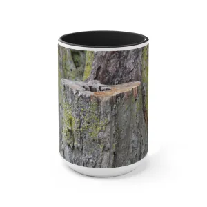 Tree Stump Accent Mug