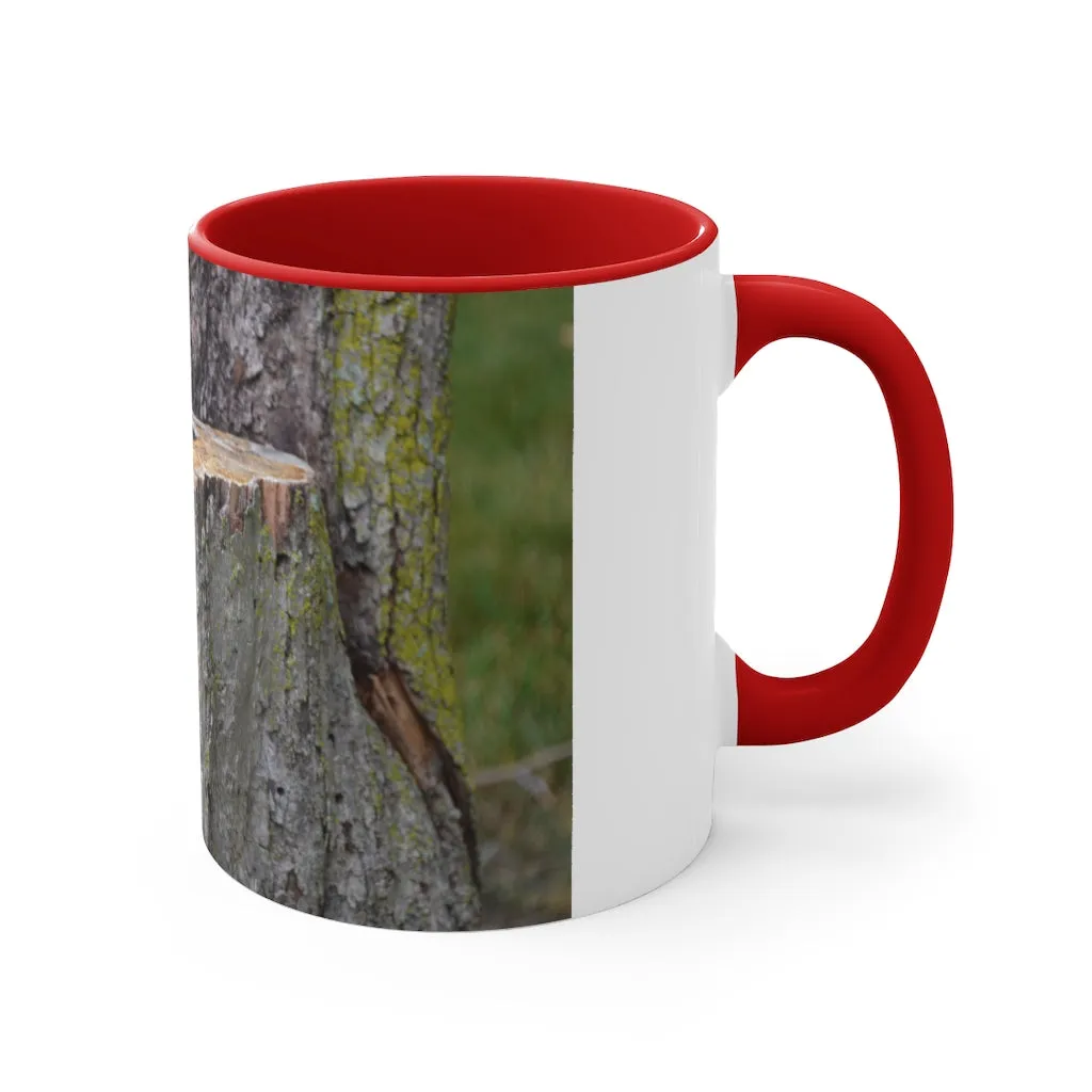 Tree Stump Accent Mug