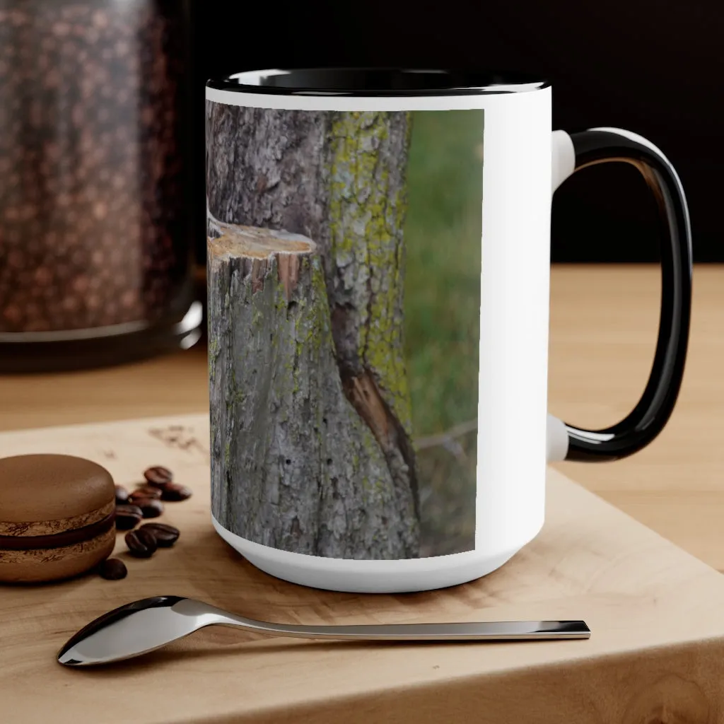 Tree Stump Accent Mug