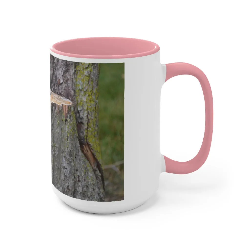 Tree Stump Accent Mug