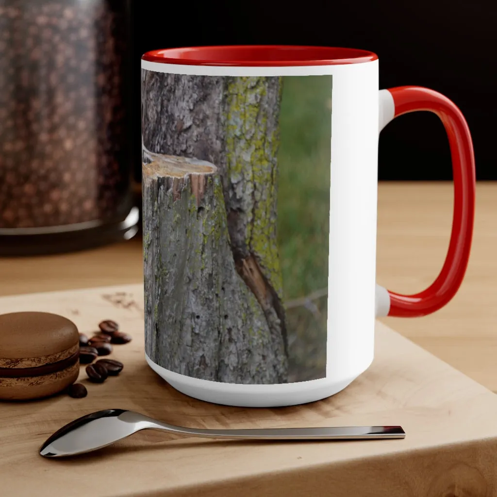 Tree Stump Accent Mug