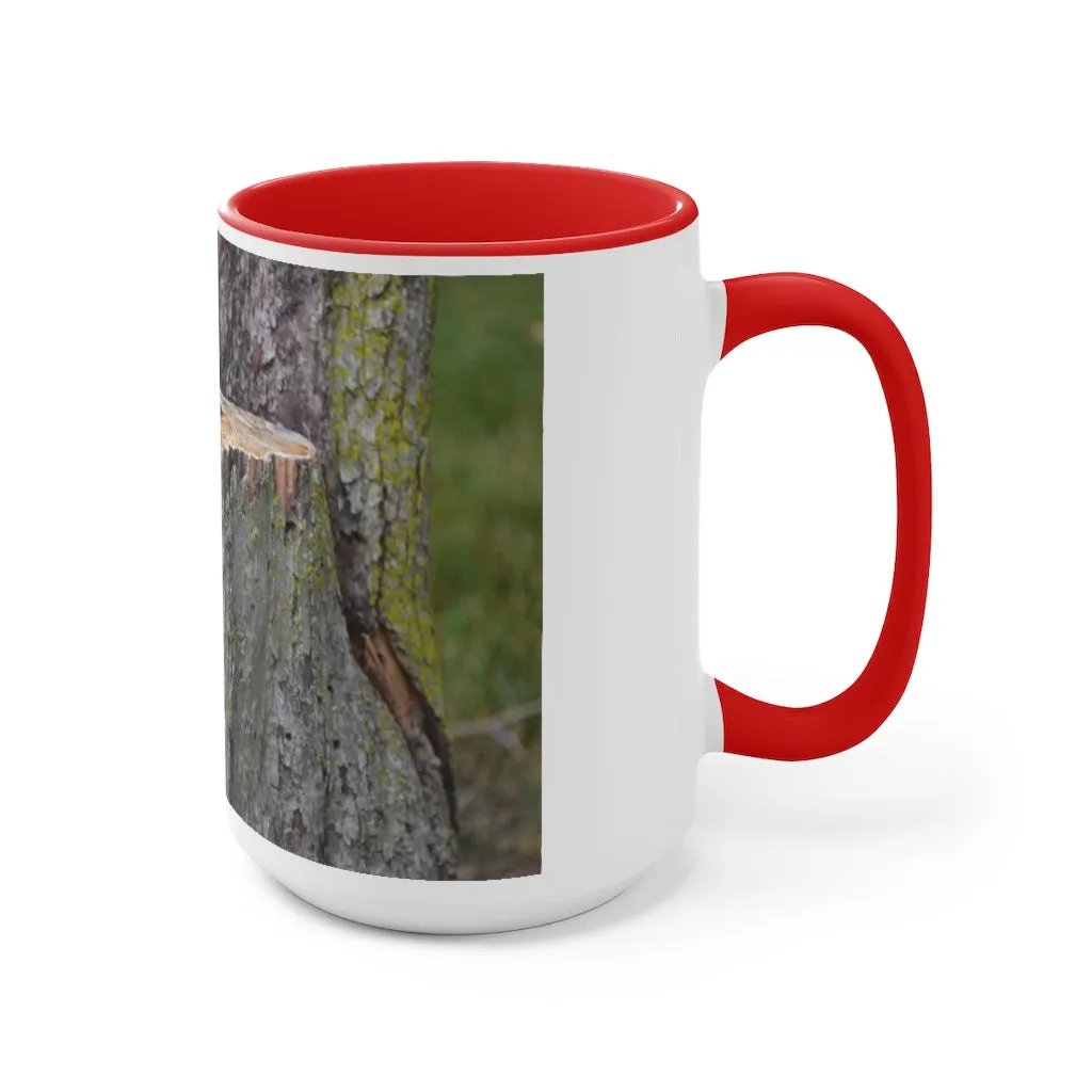 Tree Stump Accent Mug