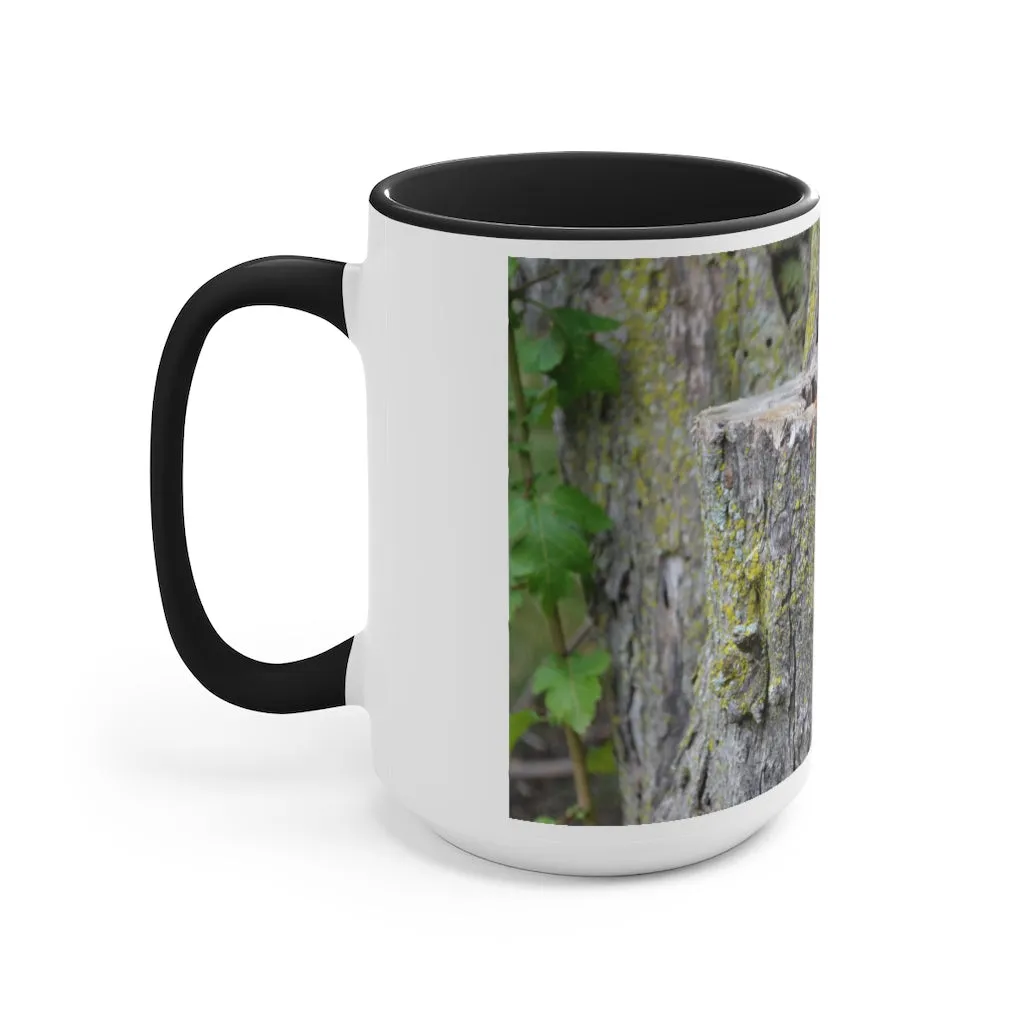 Tree Stump Accent Mug