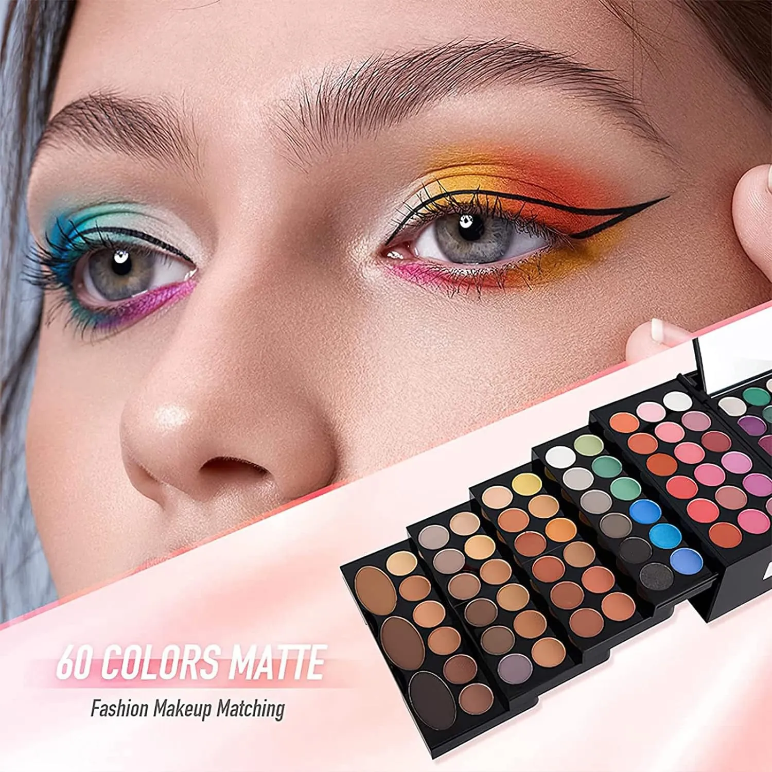 Ultimate 148-Color Makeup Kit for Women - All-in-One Palette & Brushes for Artists and Beginners