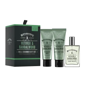 Vetiver & Sandalwood Well Groomed Gift Set