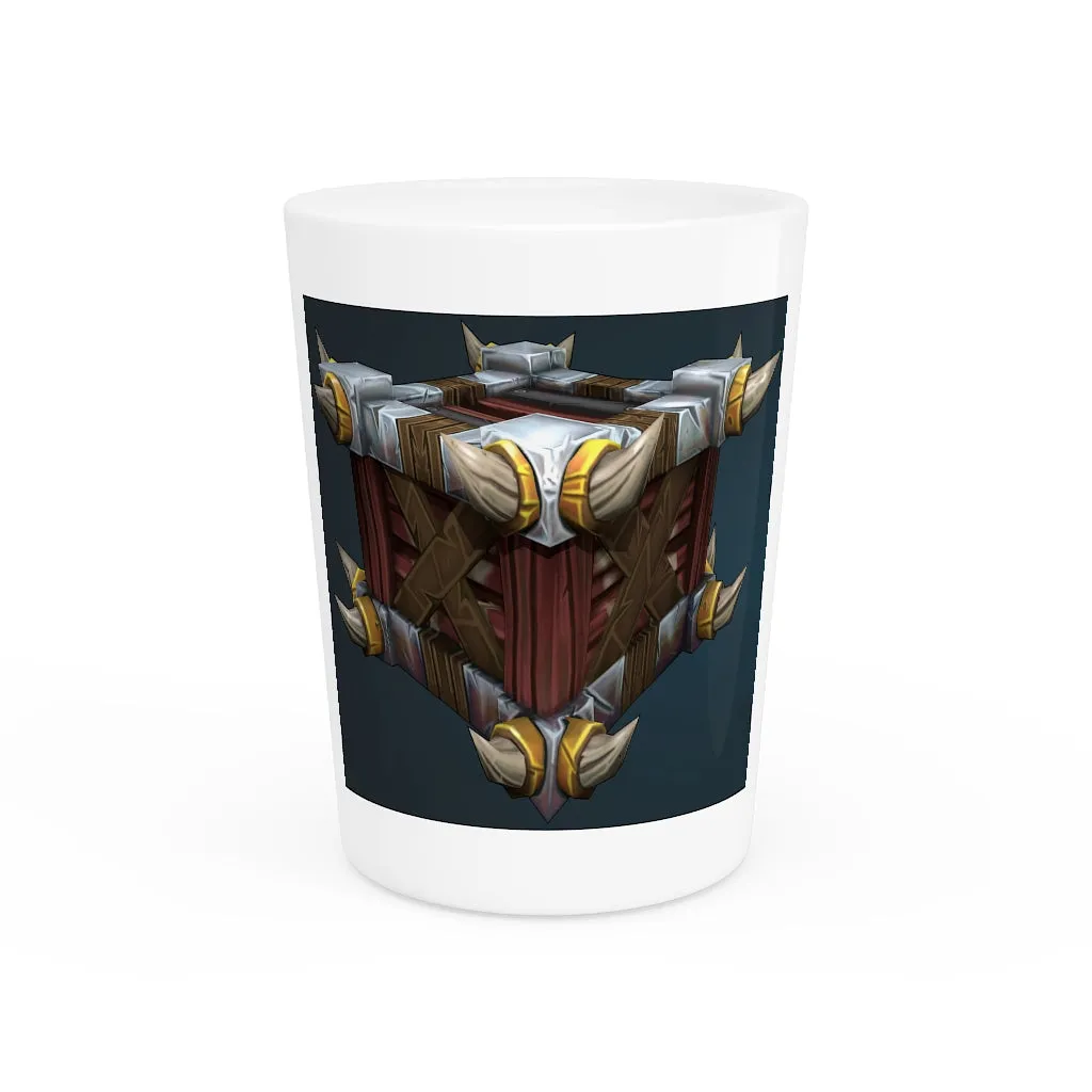 War Raptor Crate Shot Glass