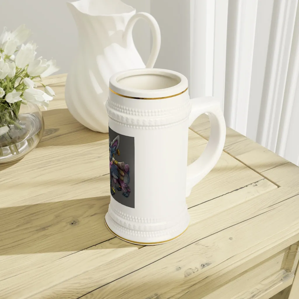 White Amara Stein Mug