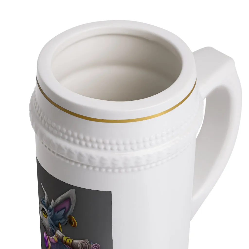 White Amara Stein Mug